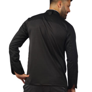 ΑΝΔΡΙΚΟ ΣΑΚΑΚΙ ΜΑΓΕΙΡΑ ΣΕΦ ΜΕ ΜΑΚΡΥ ΜΑΝΙΚΙ FOR2021 ΜΑΥΡΟ - Image 2