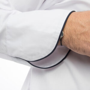 ΑΝΔΡΙΚΟ ΣΑΚΑΚΙ ΜΑΓΕΙΡΑ ΣΕΦ ΜΕ ΜΑΚΡΥ ΜΑΝΙΚΙ FOR2021 ΛΕΥΚΟ - Image 4