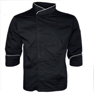 ΑΝΔΡΙΚΟ ΣΑΚΑΚΙ ΜΑΓΕΙΡΑ ΣΕΦ ΜΕ ΜΑΚΡΥ ΜΑΝΙΚΙ FOR2021 ΜΑΥΡΟ - Image 1