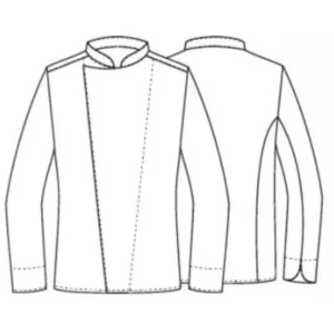 ΑΝΔΡΙΚΟ ΣΑΚΑΚΙ ΜΑΓΕΙΡΑ ΣΕΦ ΜΕ ΜΑΚΡΥ ΜΑΝΙΚΙ FOR2021 ΜΑΥΡΟ - Image 3