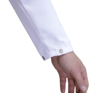 Ρόμπα εργαστηριακή με προδιαγραφές για HACCP Λευκο - Image 4