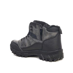 Εφηβικα Μποτακια Με Γουνα BLACK SEA 86768 Γκρι - Image 3