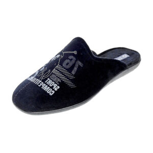 Ανδρικη Χειμερινη Παντοφλα ΙΣΠΑΝΙΚΗ Fame NL1732 Μαυρο - Image 3