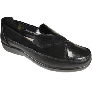 Γυναικεία Μοκασίνια ANTRIN KLIO-175 Μαύρο - Image 1