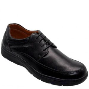 Ανδρικα Μοκασίνια με Κορδόνι Μαύρα Cockers - Image 3