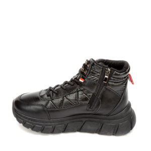 Γυναικείο Μποτάκι Apres Ski με Κορδόνι Δίσολο SD07013 BLONDIE Μαυρο - Image 5