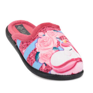 Κοριτσίστικα ανοιχτά χειμερινά παντοφλάκια FAME NL 1821 FUXIA - Image 4