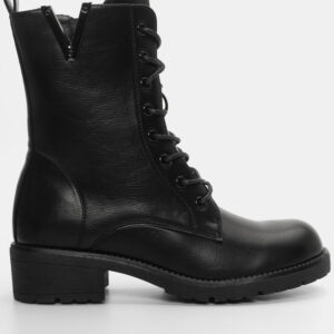 Γυναικεια Αρβυλάκια με Διακοσμητικό V Μαυρα - Image 5