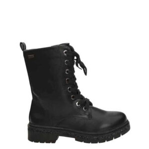 IQ Shoes Παιδικά Αρβυλάκια με Κορδόνια Μαύρα - Image 4