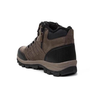 Ανδρικα Μποτακια Φερμουαρ Στα Πλαινα Kαφε (Βιζον) - Image 3