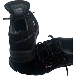 Σκαρπινη Ασφαλειας Με Κορδονι Σε Σουετ S1 KAAN 87489 Μαυρο - Image 5