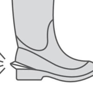 Delta Plus Oxid 04 Ανδρικές Γαλότσες Εργασίας Γονάτου σε Λευκό Χρώμα - Image 3