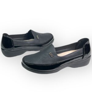 Γυναικεια Ανατομικά Μοκασίνια Blondie Flexible Μαυρα - Image 3