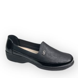 Γυναικεια Ανατομικά Μοκασίνια Blondie Flexible Μαυρα - Image 2