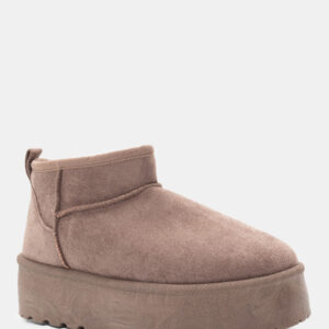 Γυναικιεα Μποτάκια Δίσολα με Εσωτερική Επένδυση Γούνας Καφε Σκουρο - Image 6