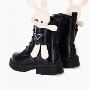 Kοριστιστικα Αρβυλάκια για κορίτσια με λαγουδάκι Μαυρα - Image 3