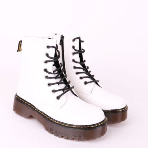 Mia Γυναικεία Διπατα Αρβυλάκια Λευκά - Image 3