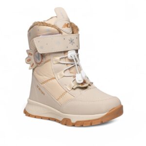 Παιδικα Μποτακια Κοριτσι Χιονιου Με Χρατς Κ Λαστιχακια Μπεζ - Image 5