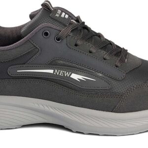 No Brand Ανδρικα Αθλητικα Με Πλαστικο Στο Επανω Μερος Γκρι - Image 4