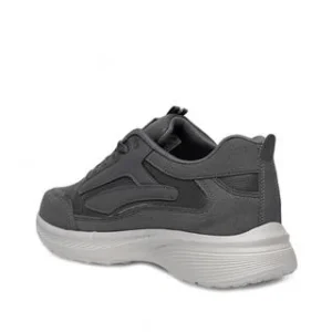 No Brand Ανδρικα Αθλητικα Με Πλαστικο Στο Επανω Μερος Γκρι - Image 3