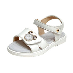 Zak Παιδικά Κοριτσιστικα  Πέδιλα Λευκά - Image 4