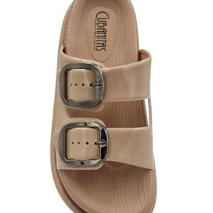 Γυναικειες Cubanitas Σαγιονάρες σε Μπεζ Χρώμα - Image 5