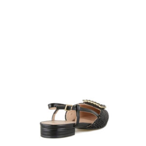 Γυναικειες Γόβες με Λουράκι Μαύρες - Image 4