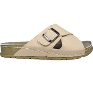 Γυναικειες Ανατομικές Παντόφλες ANTRIN bewild 4272 Nude - Image 3