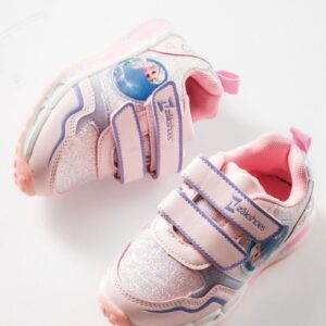 ZAK αθλητικά για κορίτσια με glitter λεπτομέρειες και φιγούρα της Elsa ΡΟΖ - Image 3