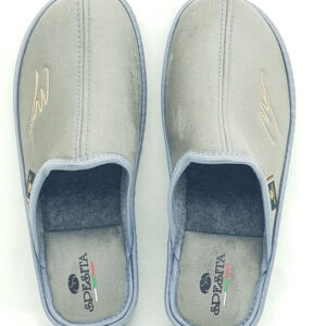 Spesita Χειμερινές Ανδρικές Παντόφλες Γκρι - Image 3