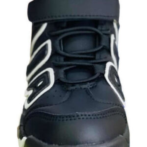 SmartKids Παιδικά Sneakers High με Σκρατς & Φωτάκια Μαυρα - Image 4