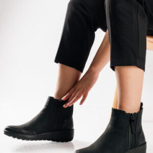 Zak Γυναικεία Μποτάκια Μαύρα - Image 4