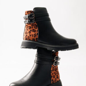 Zak Παιδικά Μποτάκια Μαύρα - Image 4