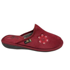 SpesitaΧειμερινές Γυναικείες Παντόφλες Μπορντό - Image 4