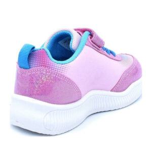 DisneyΠαιδικά Sneakers με Σκρατς & Φωτάκια Ροζ - Image 3
