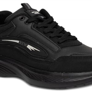 Ανδρικα Αθλητικα Με Πλαστικο Στο Επανω Μερος Μαυρα - Image 2