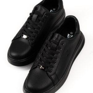 ZakΑνδρικά Flatforms Sneakers Μαυρο - Image 3