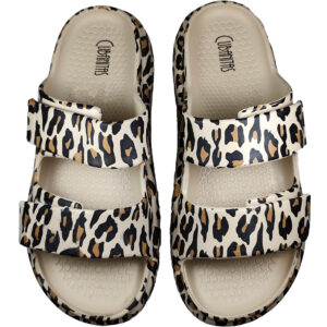 Γυναικεια CubanitasΣαγιονάρες σε Λεοπαρ Χρώμα - Image 2