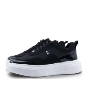 Zak Ανδρικά Ανατομικά Flatforms Sneakers Μαυρο - Image 4