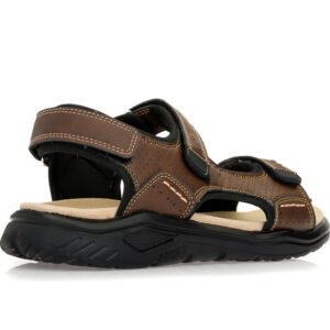 Cockers Δερμάτινα Ανδρικά Σανδάλια σε Καφέ Χρώμα - Image 5