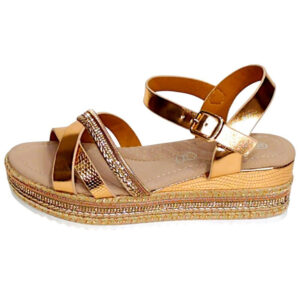 Zak Παιδικά Κοριτσι Πέδιλα Χρυσά - Image 4