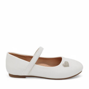 Zak Παιδικές Μπαλαρίνες Ανατομικές με Σκρατς Λευκές - Image 3