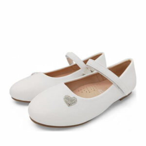 Zak Παιδικές Μπαλαρίνες Ανατομικές με Σκρατς Λευκές - Image 4