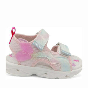 Zak Παιδικά Πέδιλα Ανατομικά Με Φωτακια Ροζ - Image 4