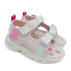 Zak Παιδικά Πέδιλα Ανατομικά Με Φωτακια Ροζ - Image 5